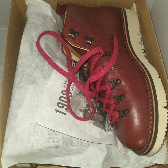 Fracap Men's Leather Sport Boots, brown - Picture 12 of 16